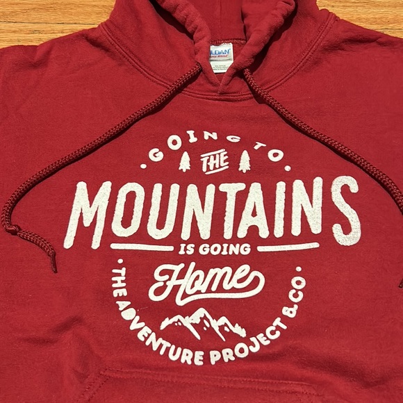 Red hoodie adult small - Picture 2 of 5